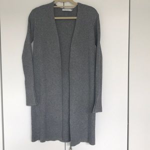 Harper Lane sweater long, gray, size small
